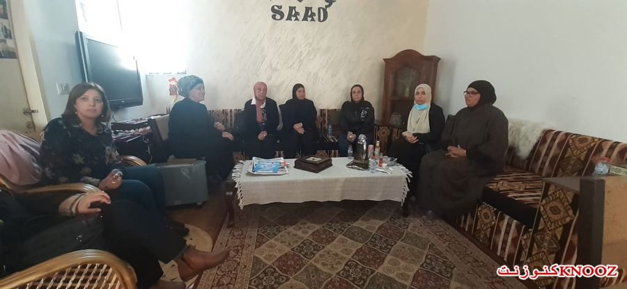 ميسم جلجولي في لقاء مصور لموقع كنوز عن منتدى أمهات من اجل الحياة